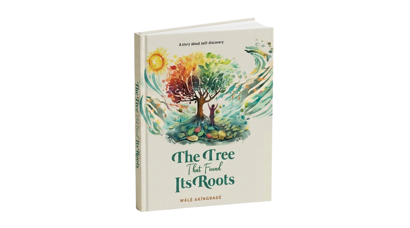 The Tree That Found Its Roots, an illustrated African folklore children's book about identity