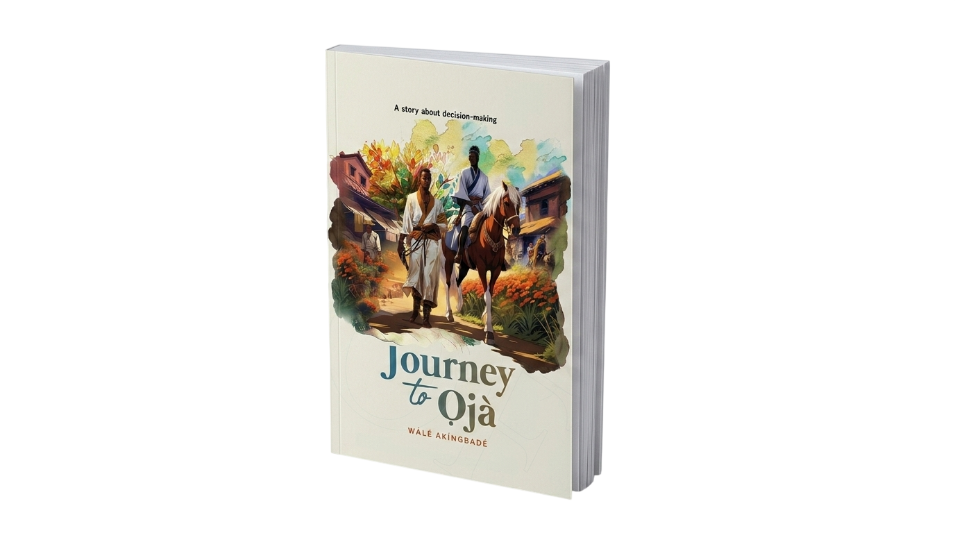 Journey to Ọjà, an African marketplace adventure story about decision making for children